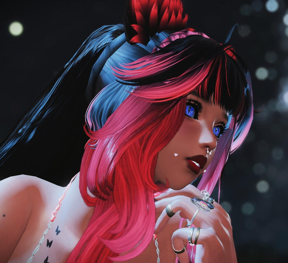 The stars are in her eyes