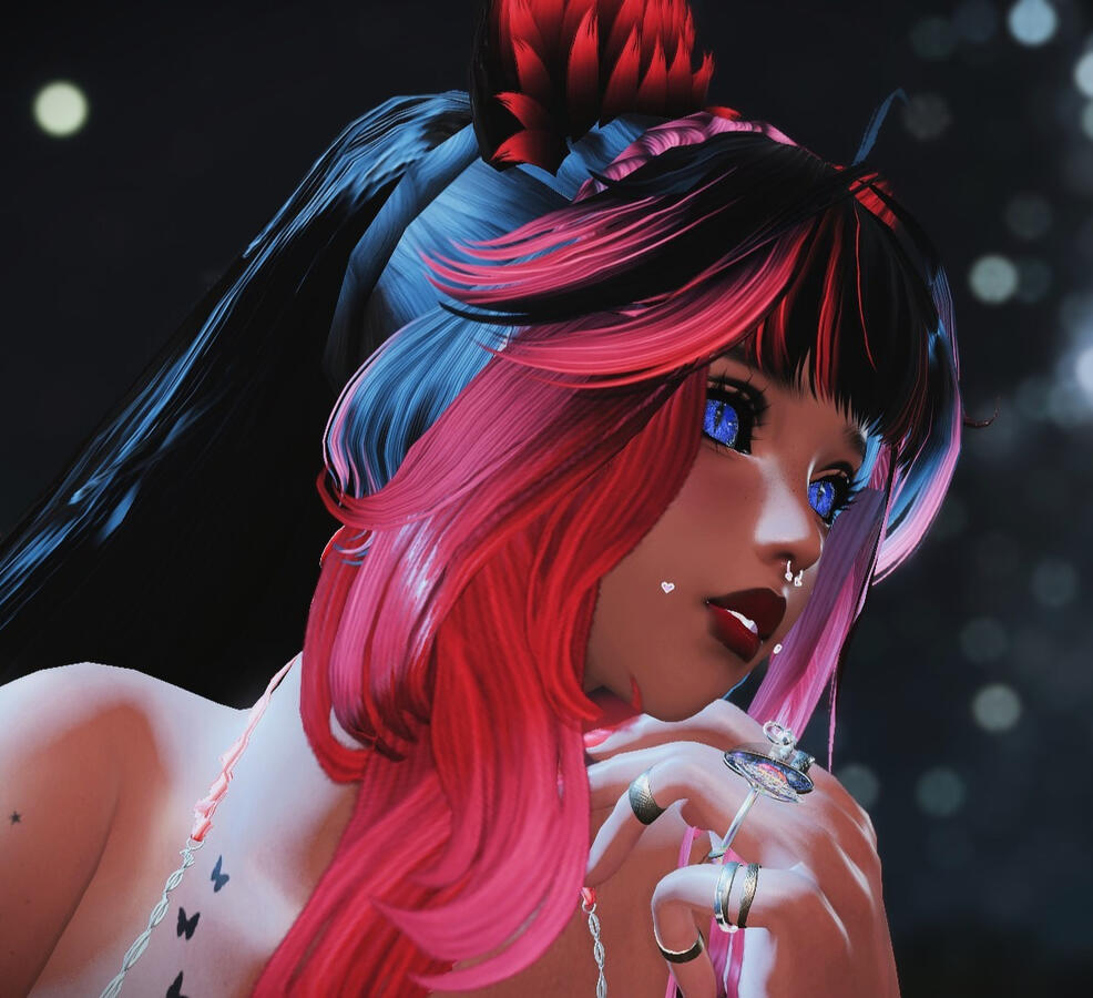 The stars are in her eyes